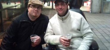 Olli und Torsten beim Konzert von The BossHoss